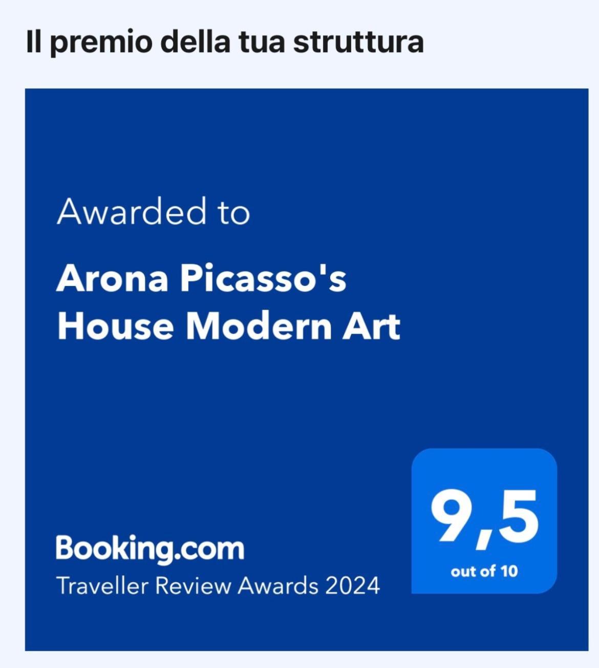 Arona Picasso'S House Modern Art Apartment Luaran gambar